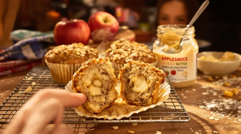Fini le beurre dans mes gâteaux : je le remplace par un ingrédient du placard pour des muffins avoine-pomme ultra moelleux
