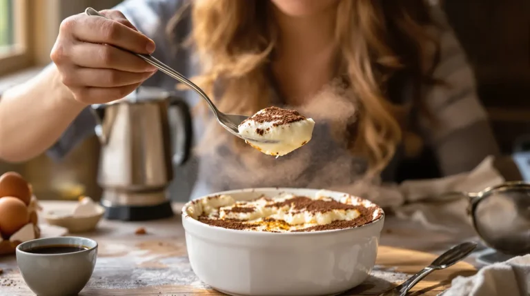 « J’ai remplacé le mascarpone par cet ingrédient » : mon tiramisu maison contient presque 2 fois moins de calories « J’ai remplacé le mascarpone par cet ingrédient » : mon tiramisu maison contient presque 2 fois moins de calories