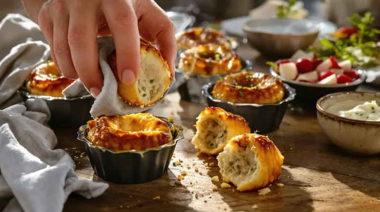 « J’ai versé ma pâte dans ce moule à gâteau » : 25 min au four et mon apéro au thon est prêt « J’ai versé ma pâte dans ce moule à gâteau » : 25 min au four et mon apéro au thon est prêt