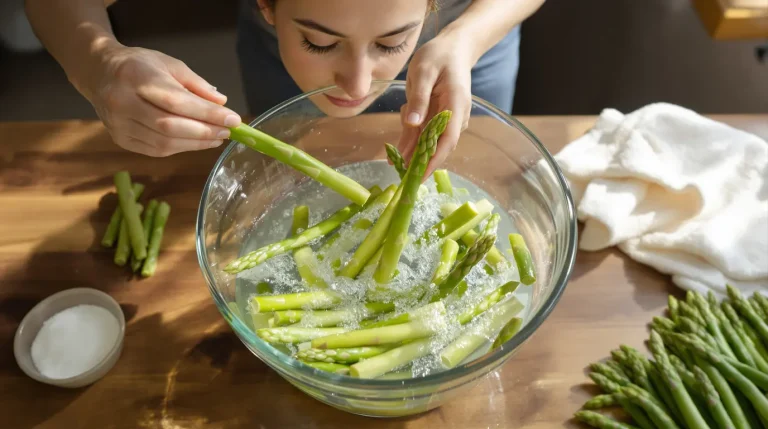 Les experts sont formels : cette méthode enlève le mieux les pesticides de vos asperges