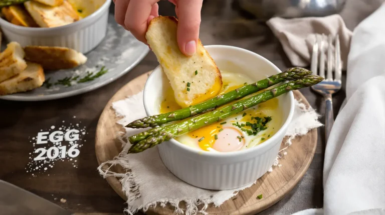 Ma recette d&rsquo;œufs cocotte aux asperges : simple, de saison et prête en moins de 20 minutes