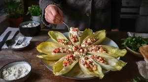 Petites barquettes d’endive au jambon : j’en fais un apéritif ultra express et vraiment savoureux